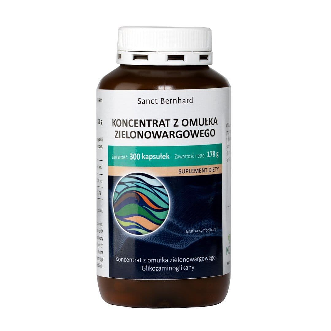 KRAUTERHAUS SANCT BERNHARD Green-lipped Mussel Capsules (300 capsules)