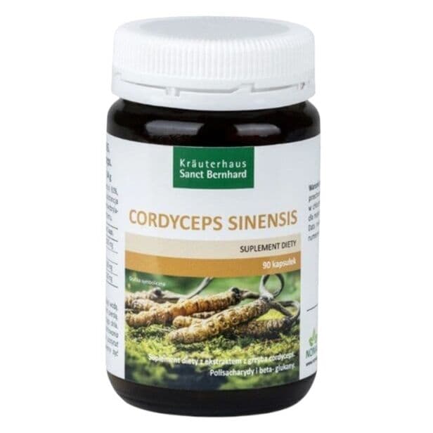 KRAUTERHAUS SANCT BERNHARD Cordyceps mushroom extract – Cordyceps sinensis (90 capsules)