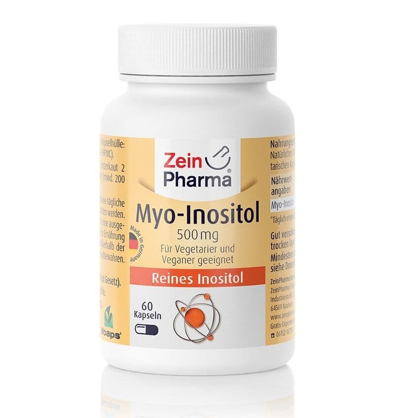 Myo-Inositol, 500mg – 60 capsules