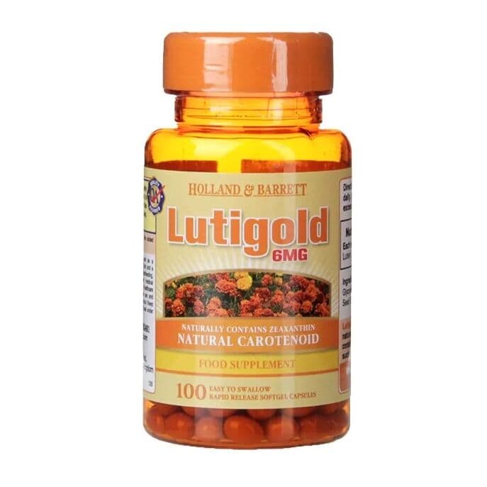 Lutigold Lutein, 6mg – 100 capsules