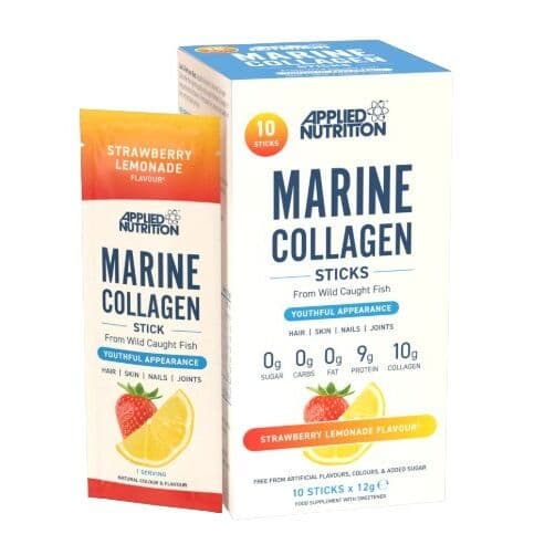 Marine Collagen Sticks, Strawberry Lemonade - 10 x 12g
