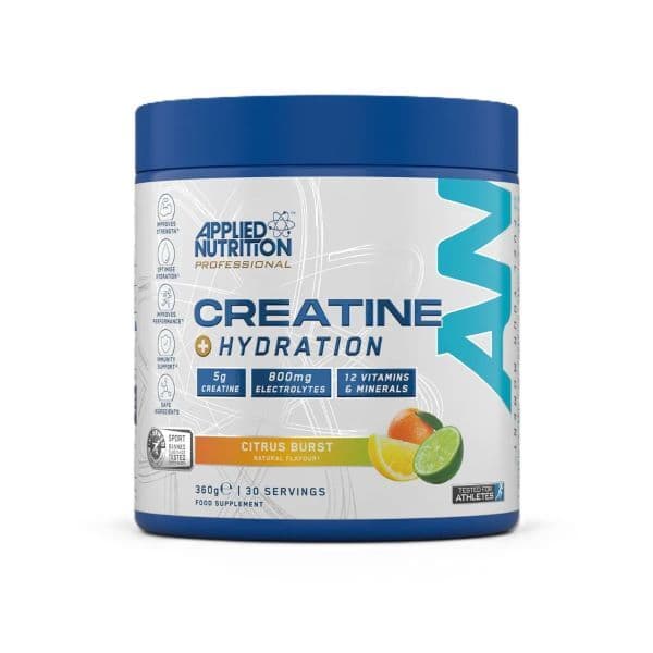 Creatine + Hydration, Citrus Burst - 360g