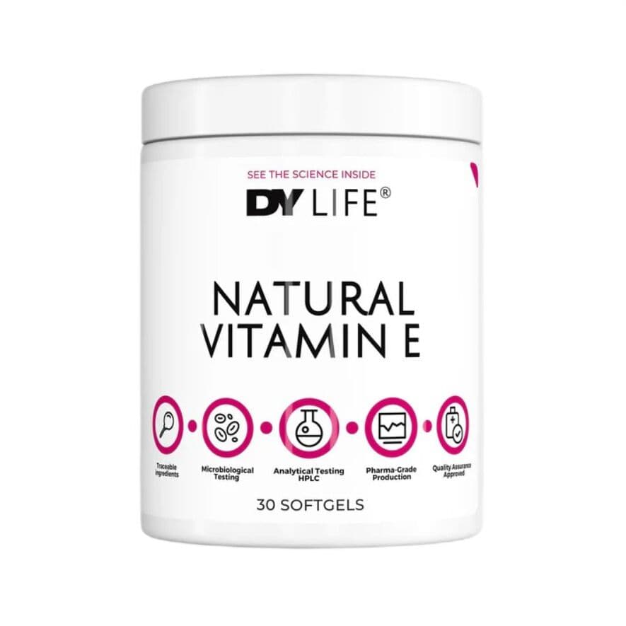 Dorian Yates - DY LIFE Natural Vitamin E - 30 softgels