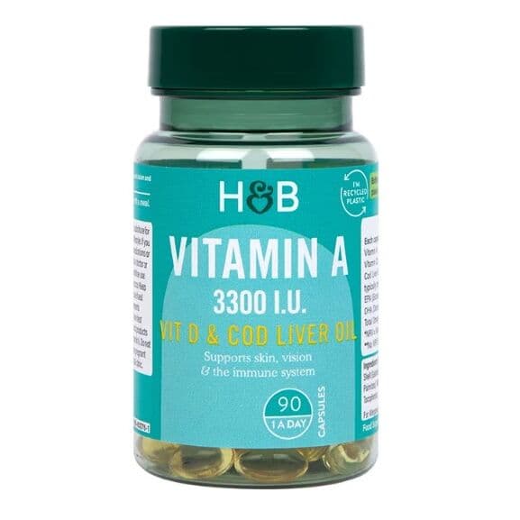 Vitamin A, 3300 IU - 90 capsules