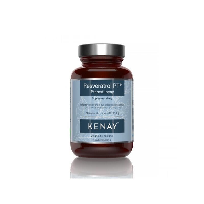 KENAY Resveratrol PTTM Pterostilbeny (60 capsules)