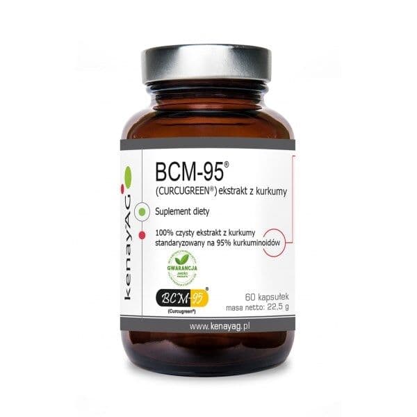 KENAY Curcumin BCM-95 Curcugreen (60 capsules)