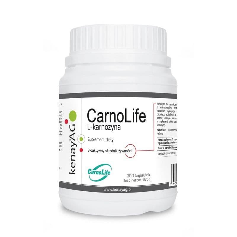 KENAY CarnoLife L-Carnosine (300 capsules)