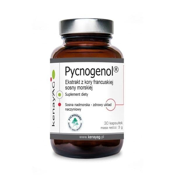 KENAY Pycnogenol French marine pine bark extract (30 capsules)