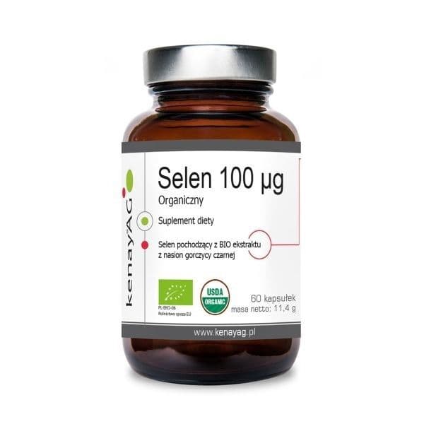 KENAY Organic selenium, 100 µg (60 capsules)