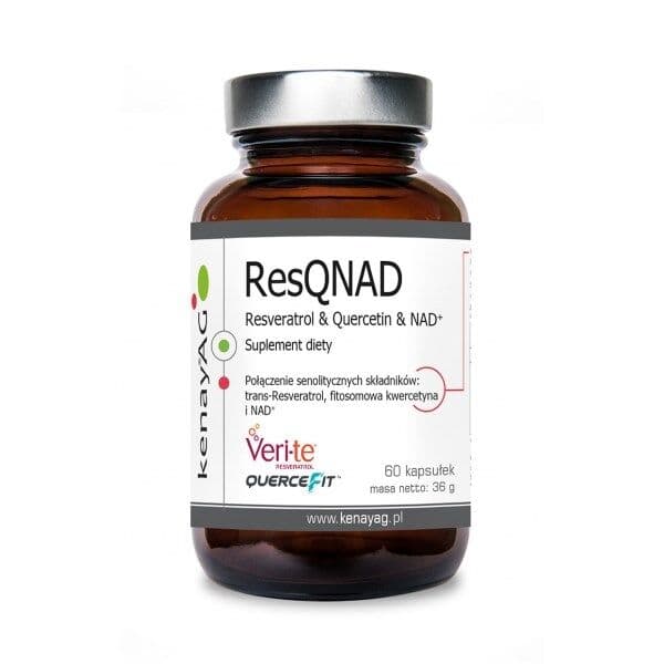 KENAY ResQNAD – Resveratrol & Quercetin & NAD+ (60 capsules)