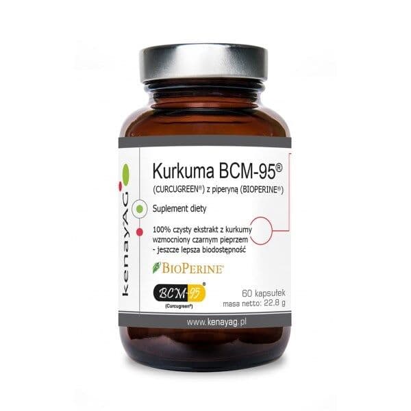 KENAY Curcumin BCM-95 with Piperine (60 capsules)