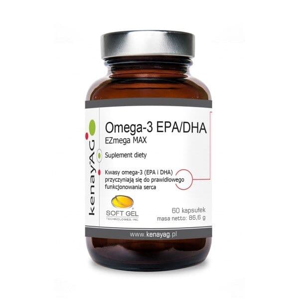 KENAY Omega-3 EPA/DHA EZmega MAX (60 capsules)