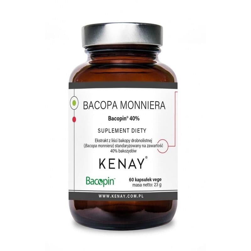 KENAY Bacopa monniera Bacopin 40% (60 capsules)