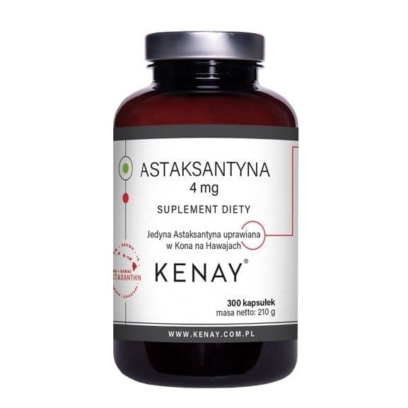 KENAY Astaxanthin 4 mg (300 capsules)