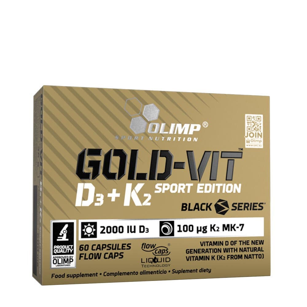 Gold Vit D3 + K2 Sport Edition - 60 capsules