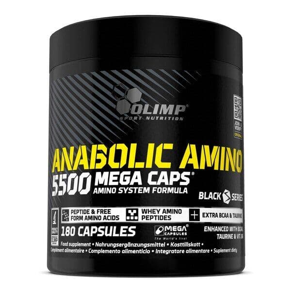 Anabolic Amino 5500, Mega capsules - 180 capsules
