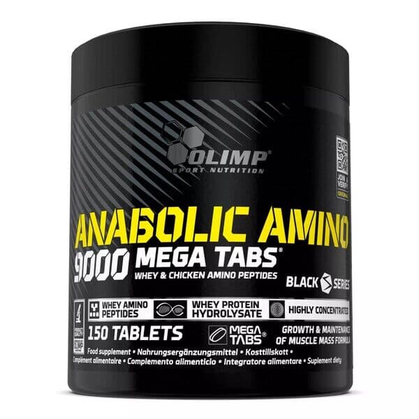 Anabolic Amino 9000, Mega Tabs - 150 tabs