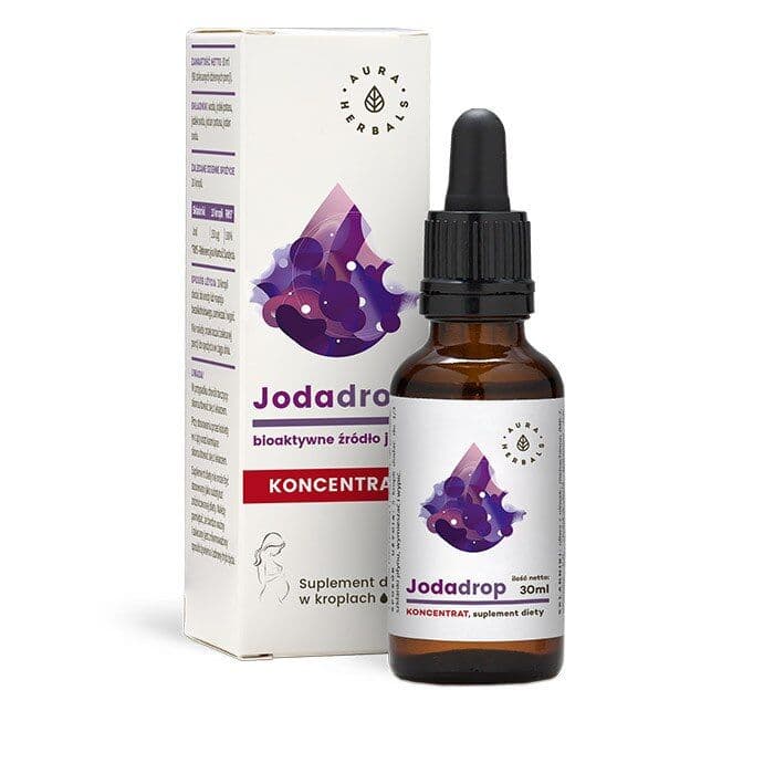 AURA HERBALS Jodadrop, bioactive source of iodine, concentrate (30 ml)