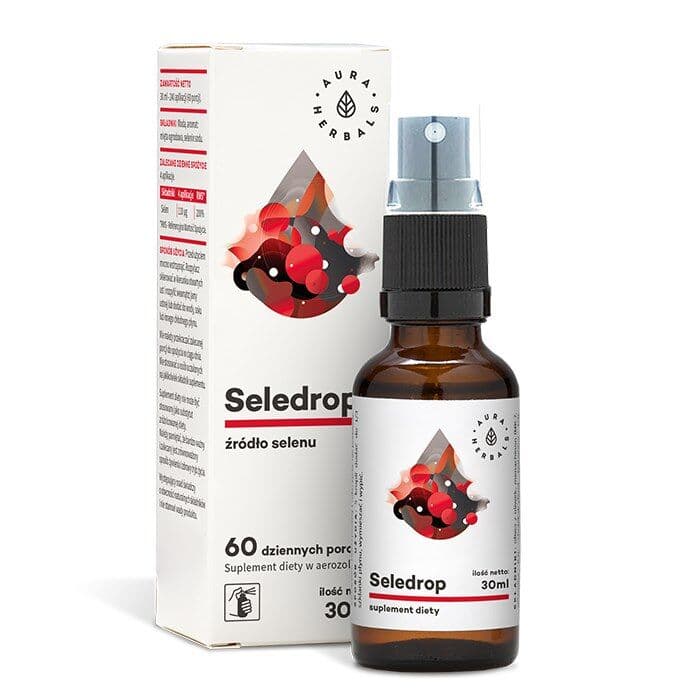 AURA HERBALS Seledrop, selenium, 110 µg, aerosol (30 ml)