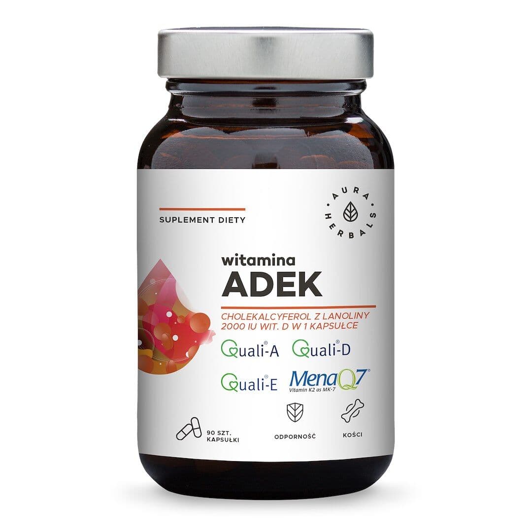 AURA HERBALS Vitamin ADEK (90 capsules)
