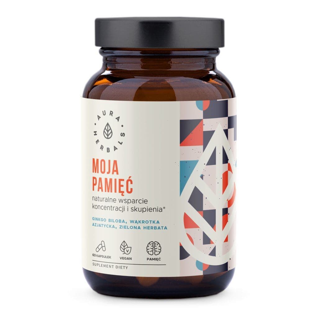 AURA HERBALS Memory Support, Concentration and Focus (60 capsules)