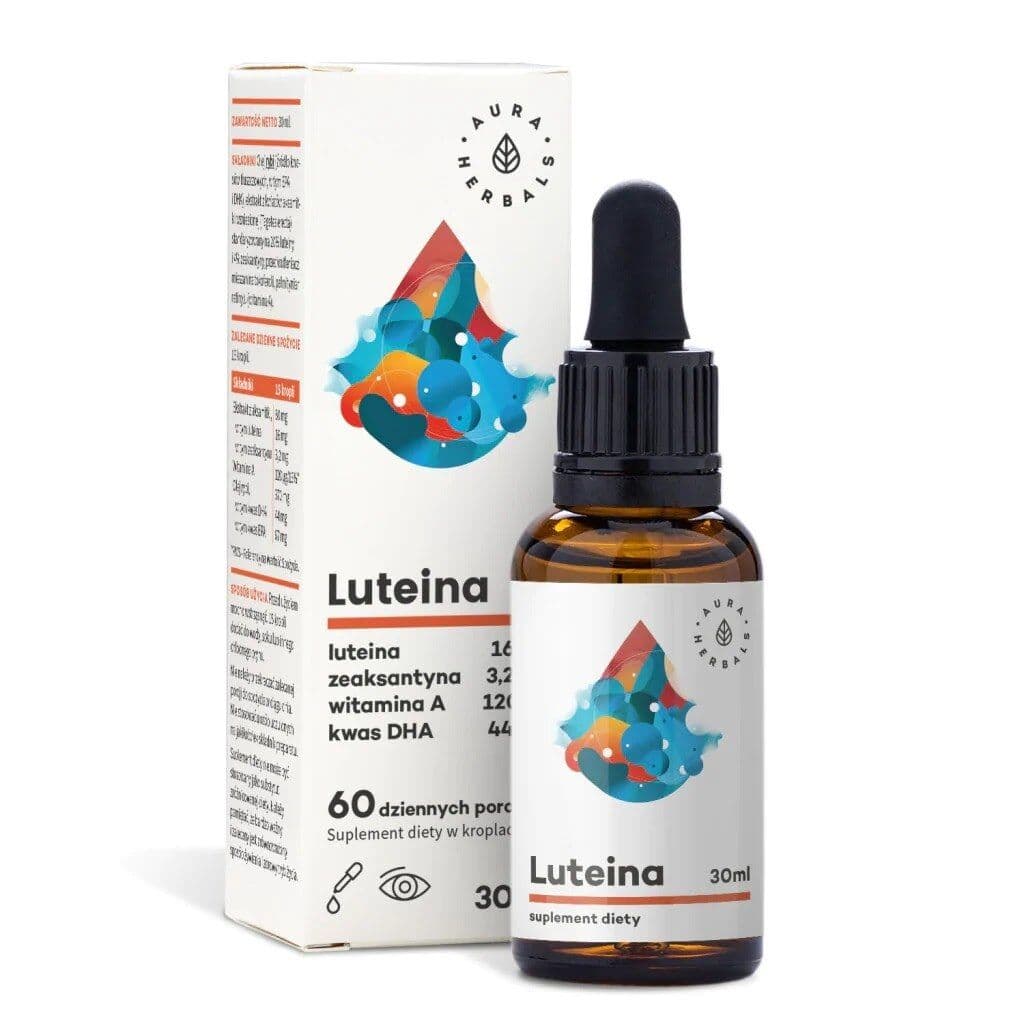 AURA HERBALS Lutein + Vitamin A + DHA + Zeaxanthin (30 ml)