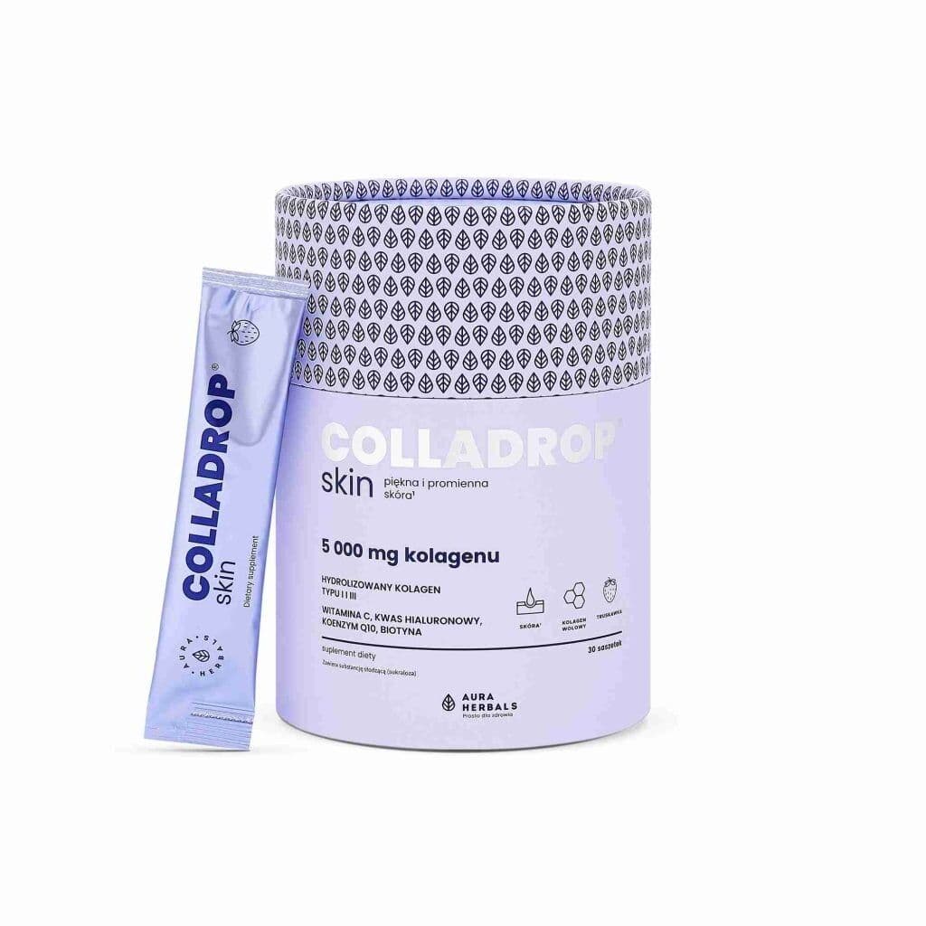 AURA HERBALS Colladrop® Skin, collagen 5000 mg, sachets (30 pcs.).
