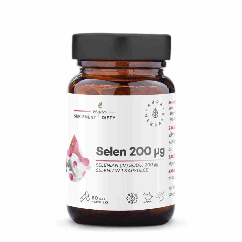 AURA HERBALS Selenium 200 µg (60 capsules.)