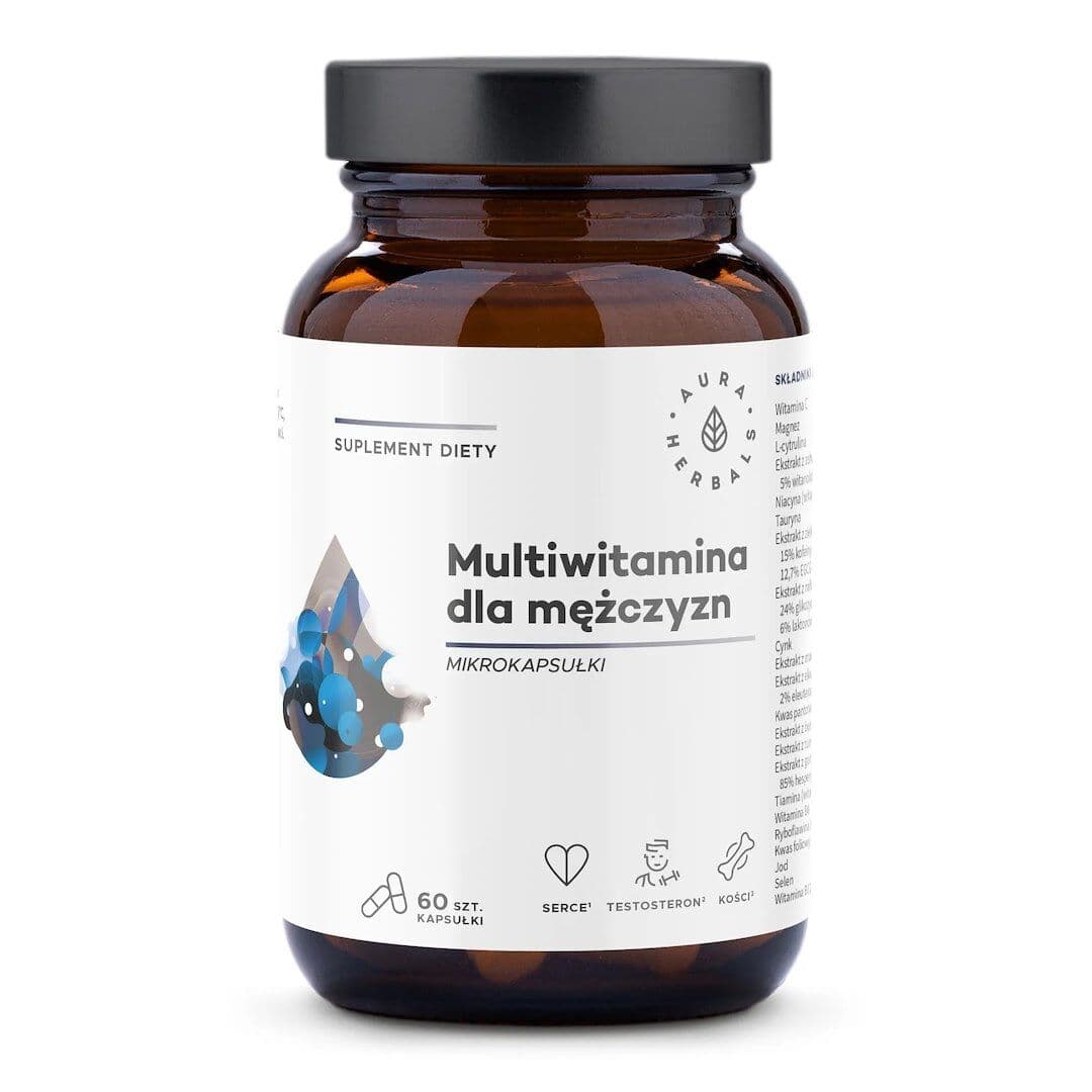 AURA HERBALS Multivitamin for men (60 capsules)