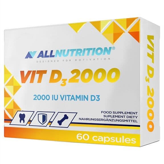 Vit D3 2000, 2000 IU - 60 capsules