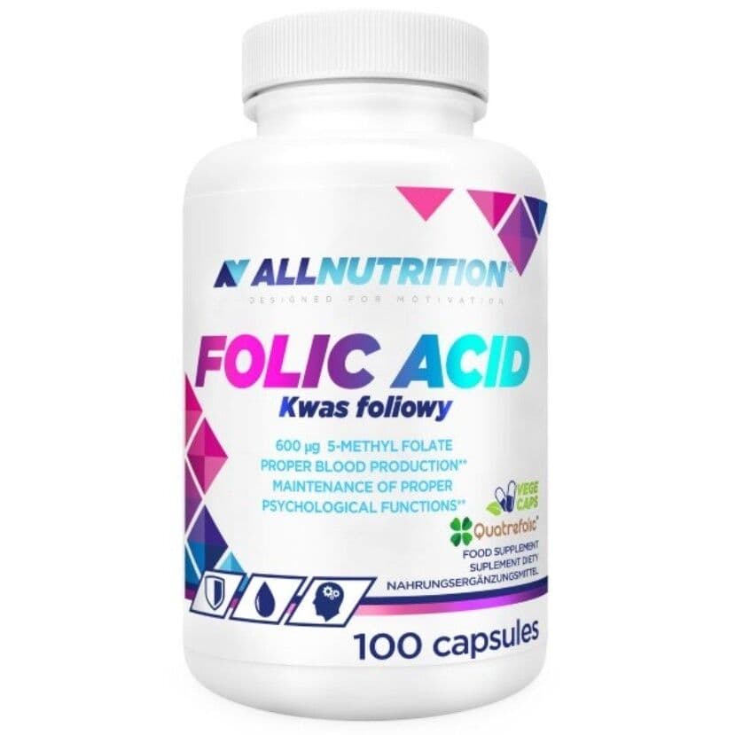 Folic Acid, 600µg - 100 capsules