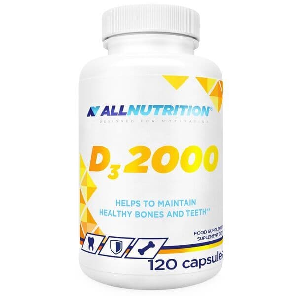 Vit D3 2000, 2000 IU  - 120 capsules