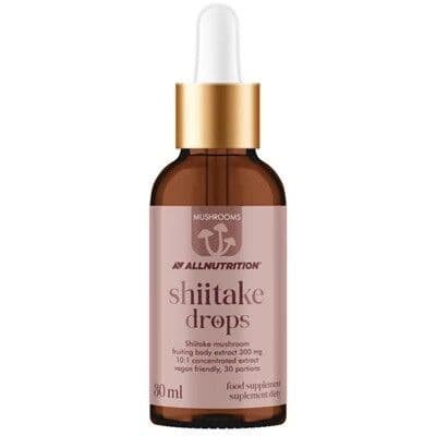 Mushrooms Shiitake dråber, 300mg – 30 ml.