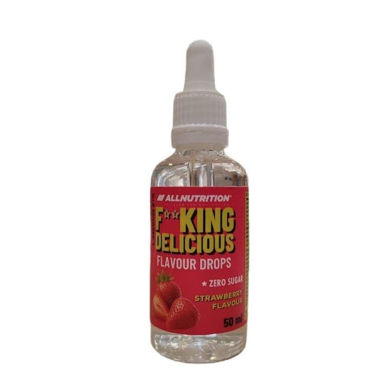 Allnutrition - Fitking Delicious Flavour Drops, Strawberry - 50 ml.