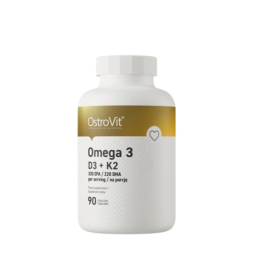 Ostrovit Omega 3 D3 + K2 (90 Capsules)