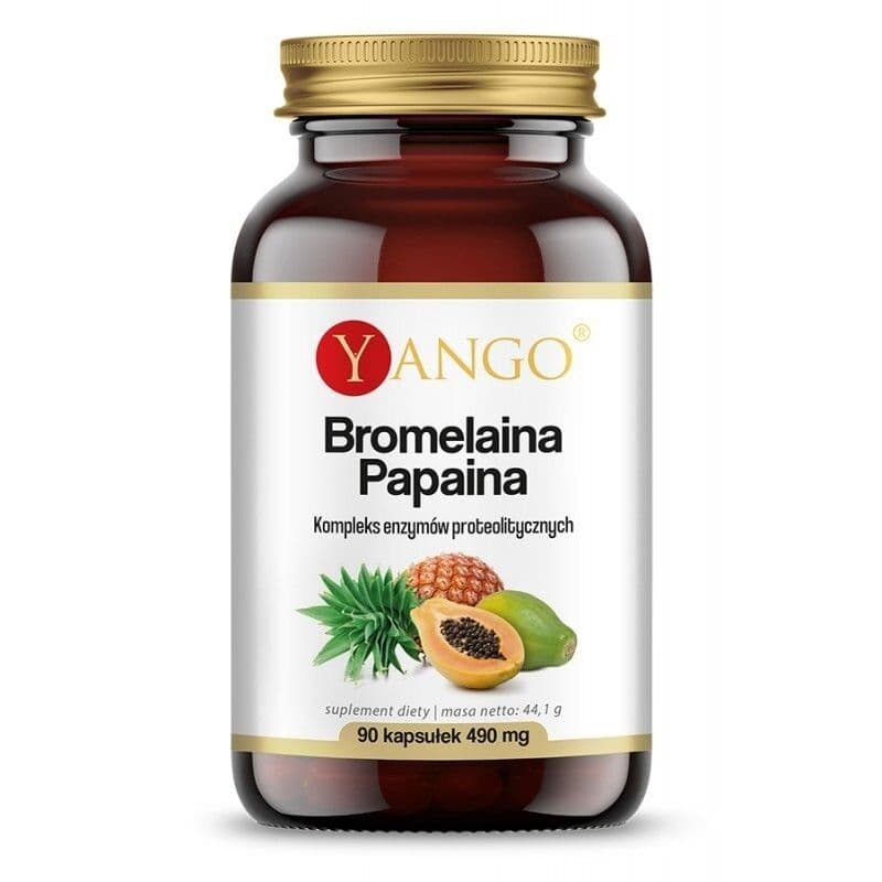 YANGO Bromelain + Papain (90 capsules)