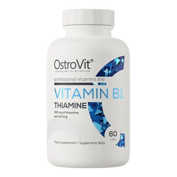 Vitamin B1 Thiamine – 60 capsules