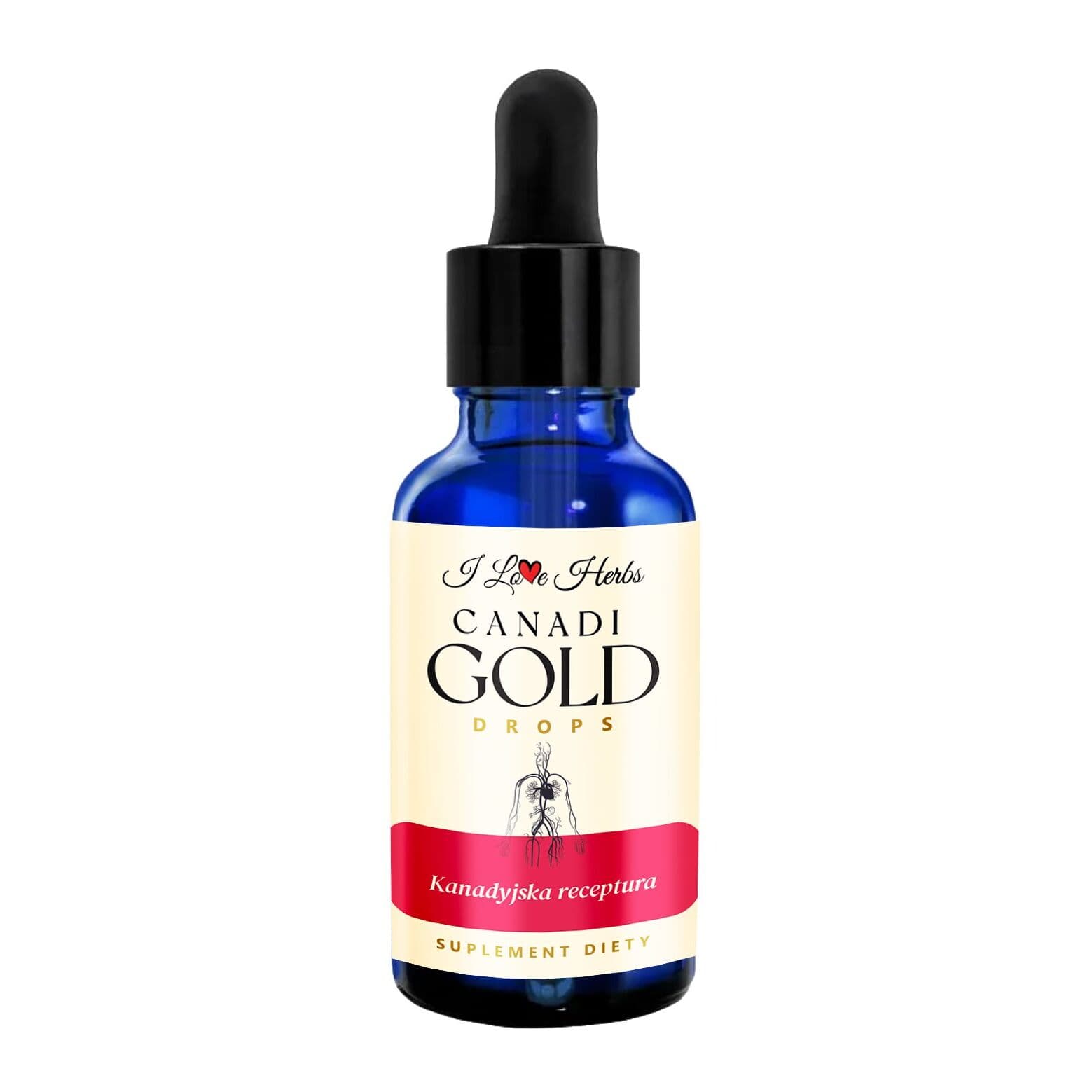 I LOVE HERRBS - CANADI Gold Drops KANADYJSKA RECEPTURA (100 ml)