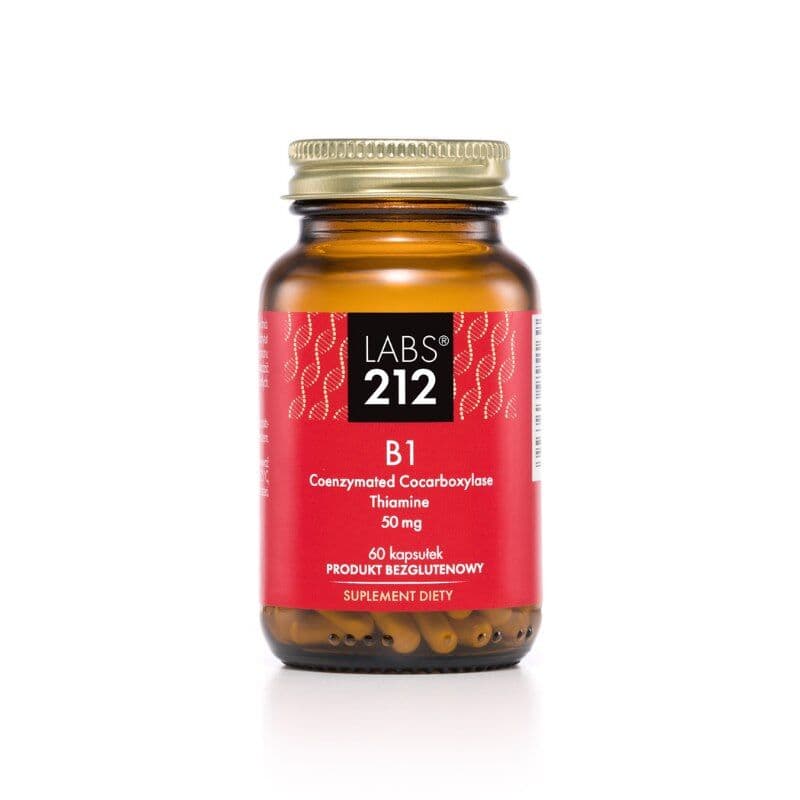 LABS212 Vitamin B1 Coenzymated Cocarboxylase (60 capsules)