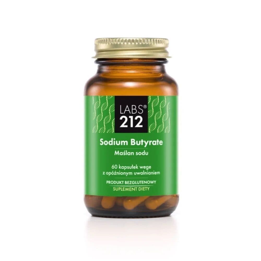 LABS212 Sodium Butyrate - 60 capsules