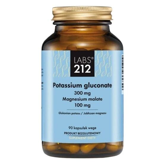 LABS212 Potassium gluconate/magnesium malate (90 gélules)