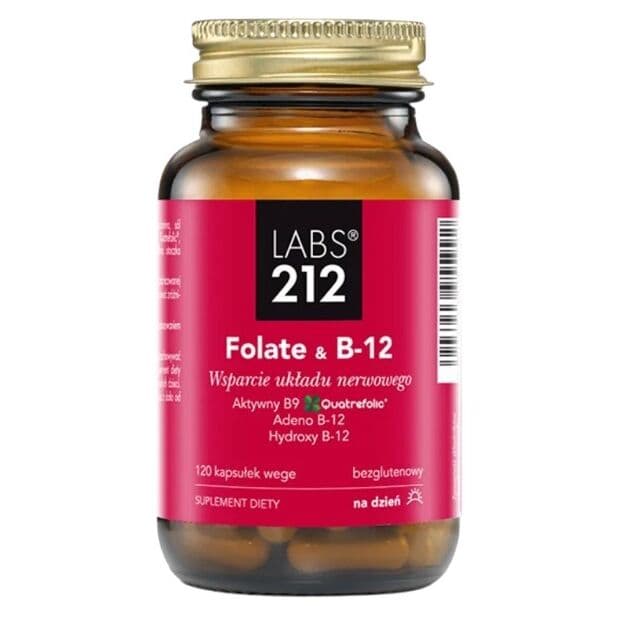 LABS212 Folate & B-12 (120 capsules)