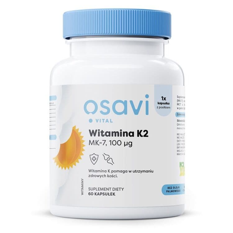 OSAVI Vitamin K2-MK-7, 100 µg (60 capsules)