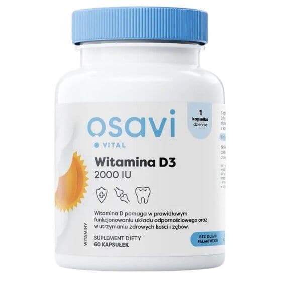 OSAVI Vitamin D3, 2000IU (60 capsules)