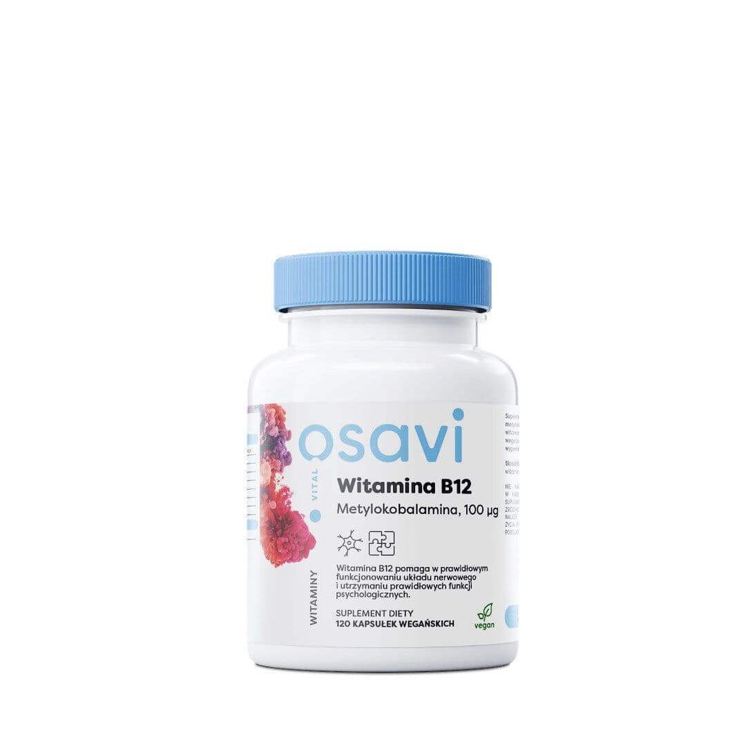 OSAVI Vitamin B12, 100 µg (120 vcaps)
