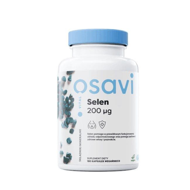 OSAVI Selenium, 200 µg (180 vcaps)