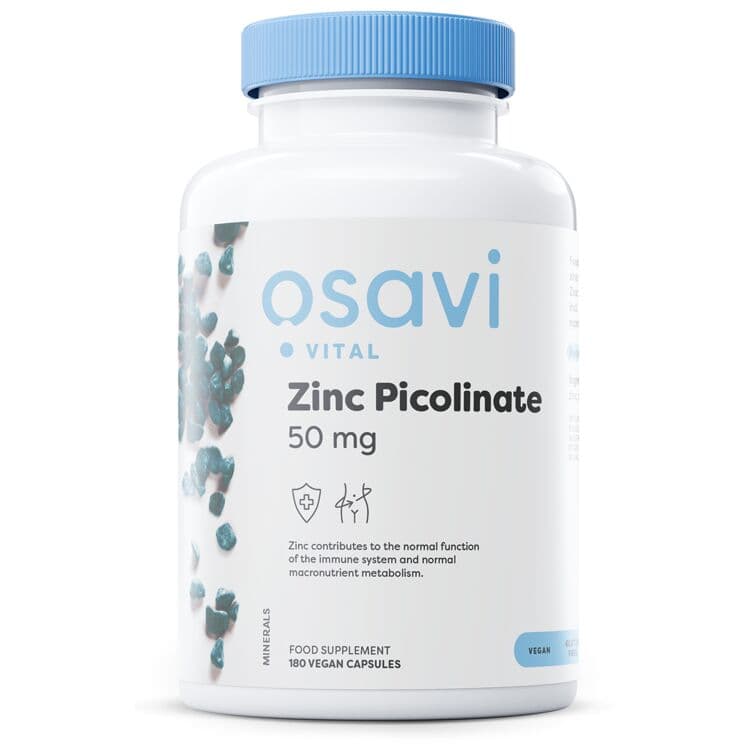 Zinc Picolinate, 50mg – 180 vegan capsules