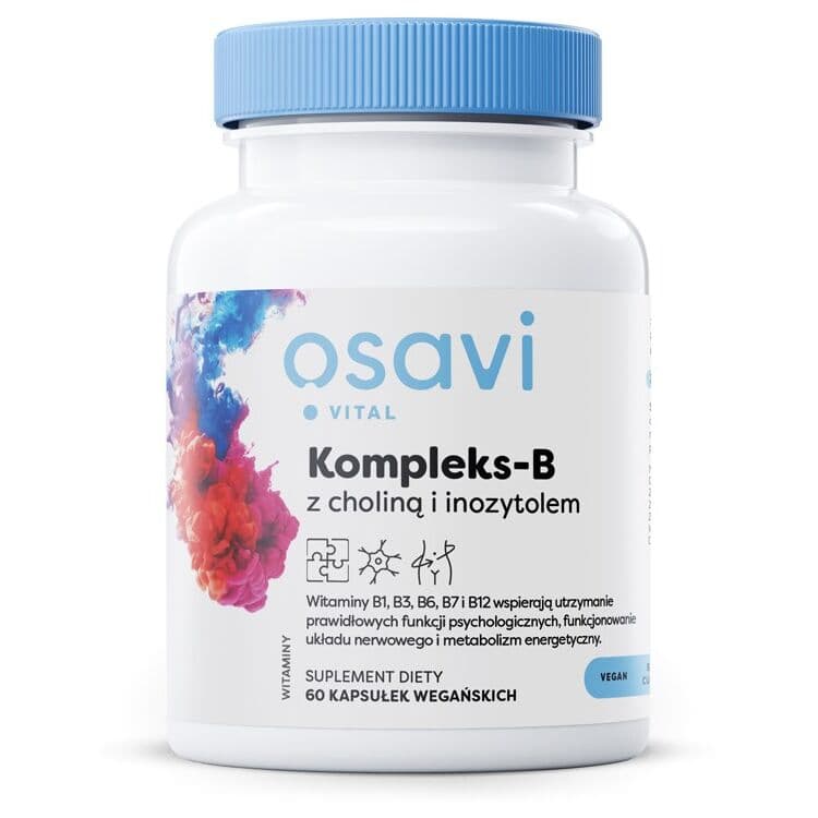 OSAVI B-Complex with choline & inositol (60 vcaps)