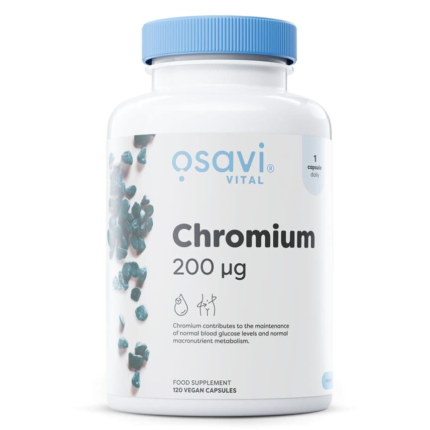 Chromium, 200µg - 120 vegan capsules