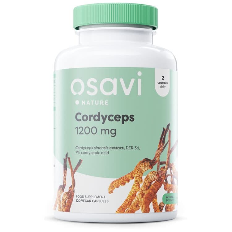 Cordyceps, 1200mg – 120 vegan capsules